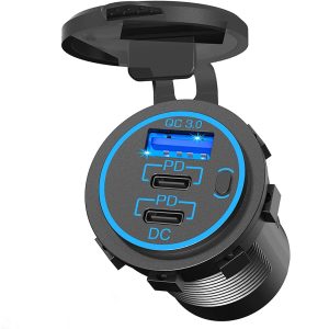 Dual C-Type + QC3 Charger