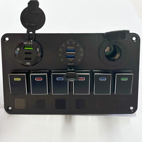 6 Switch Pannel