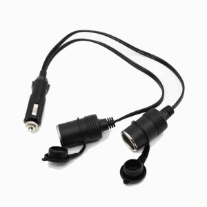 Male Lighter To 2 Female Lighter Plugs