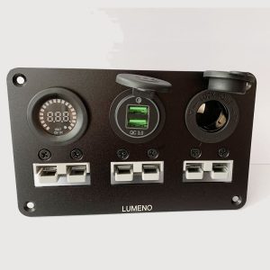Triple SQ Connector Panel