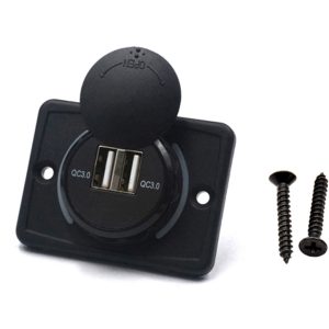 Dual QC3 Charger – Flush Mount