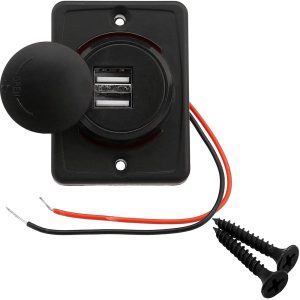 Dual USB Charger – Flush Mount