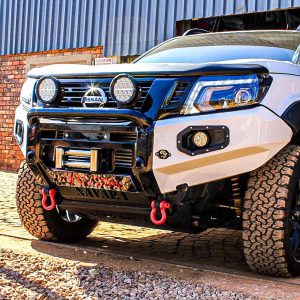 Front Replacement Bumper (Navara 2017-) Color matched with nudge