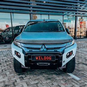 Front Replacement Bumper K9 (Mitsubishi Triton 2019+) Color matched with nudge