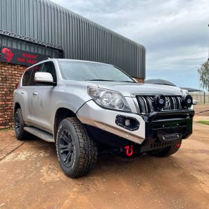 Front Replacement Bumper (Prado 150) Color matched with nudge