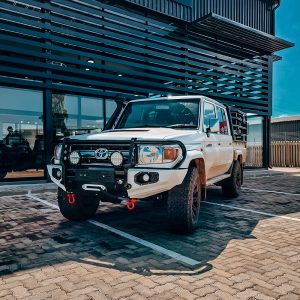 Hunter Front Bumper (Land Cruiser 76-79) Color matched