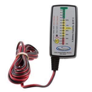 Single Battery Monitor (with alarm)