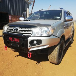 Front Replacement Bumper K9 (Fortuner 2005-2010) Color matched with nudge