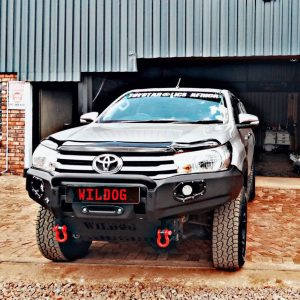 Front Replacement Bumper K9 (REVO 2016) Black with nudge