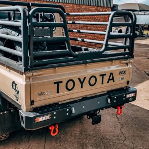 Rear replacement bumper (LC 79)