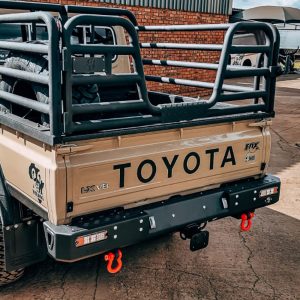 Rear replacement bumper (LC 79)