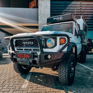 Land Cruiser 2024+ Hunter front bumper (Black)