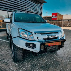 Front Replacement Bumper (KB6 Pre-Facelift) Color matched with nudge