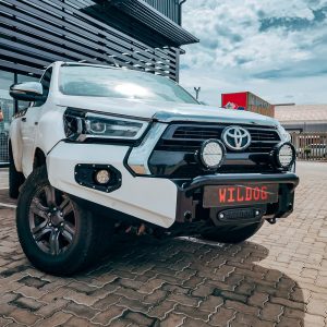 K9 Front Bumper (Hilux Raider 2021+) Color matched with nudge