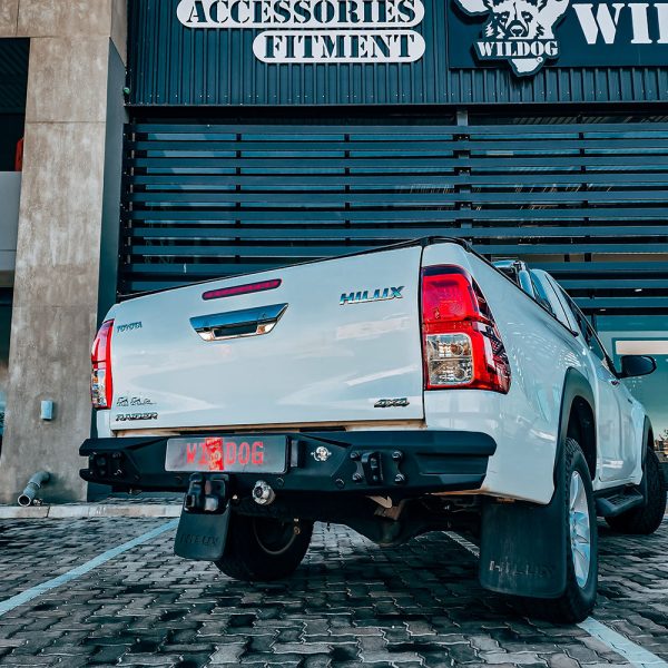 Alpha Rear Replacement Bumper(Revo/Rocco)