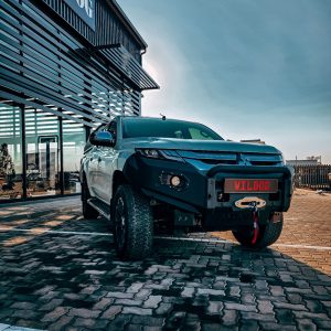 Front Replacement Bumper K9 (Mitsubishi Triton 2019+) with nudge