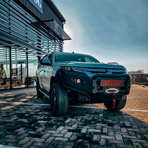 Front Replacement Bumper K9 (Mitsubishi Triton 2019+) with nudge