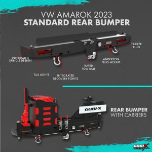 VW Amarok 2023 Standard Rear Bumper