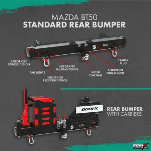 Mazda BT50 Standard Rear Bumper
