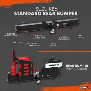 Isuzu KB6 Standard Rear Bumper