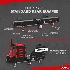 Toyota Hilux KZTE Standard Rear Bumper