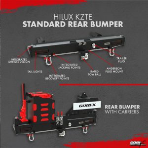 Hilux KZTE Standard Rear Bumper