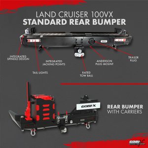 Land Cruiser 100 VX Standard Rear Bumper