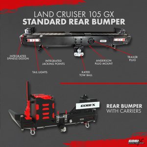 Land Cruiser 105 GX Standard Rear Bumper