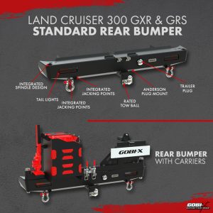 Land Cruiser 300GXR & GRS Standard Rear Bumper
