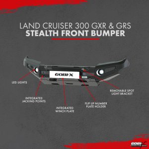 Land Cruiser 300 GXR & GRS Stealth Front Bumper