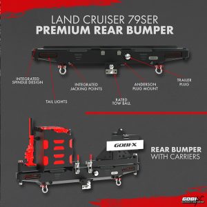 Land Cruiser 79SER Premium Rear Bumper