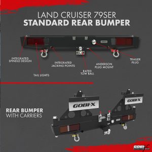 Land Cruiser 79SER Standard Rear Bumper