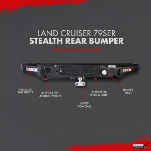 Land Cruiser 79SER Stealth Rear Bumper