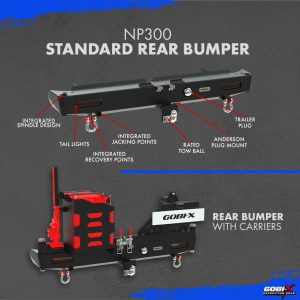 Nissan NP300 Standard Rear Bumper