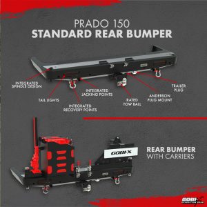 Toyota Prado 150 Standard Rear Bumper