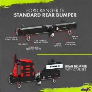 Ford Ranger T6 Standard Rear Bumper