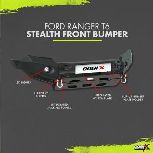 Ford Ranger T6 Stealth Front Bumper