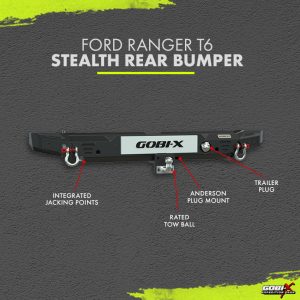 Ford Ranger T6 Stealth Rear Bumper