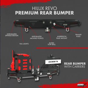 Hikux Revo Premium Rear Bumper