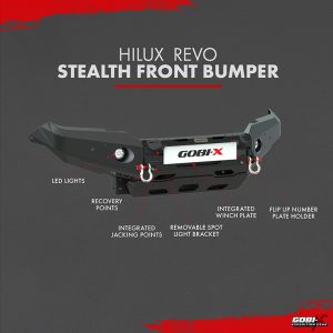 Hilux Revo Stealth Front Bumper