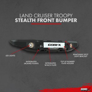 Land Cruiser Troopy Stealth Front Bumper